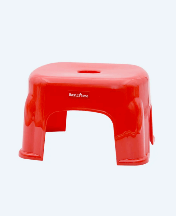 Kursi Plastik Pendek Oval Basic Home BHG-2 Zuka Oval Stool, Ukuran 225 x 270 x 175 mm | Raja Plastik Indonesia