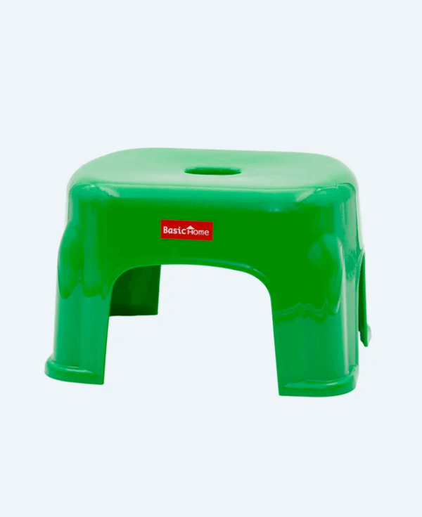 Kursi Plastik Pendek Oval Basic Home BHG-2 Zuka Oval Stool, Ukuran 225 x 270 x 175 mm | Raja Plastik Indonesia