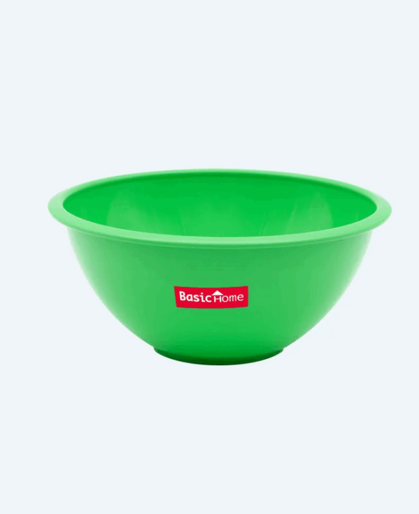 Mangkok Plastik Bulat Basic Home BMW-1 Mangkok 21 cm 1750 ml, Ukuran 210 x H 95 mm | Raja Plastik Indonesia