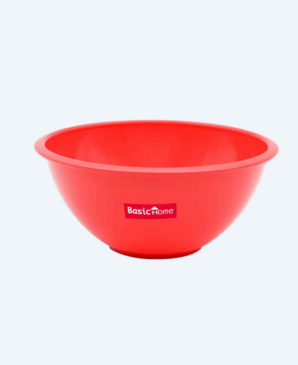 Mangkok Plastik Bulat Basic Home BMW-1 Mangkok 21 cm 1750 ml, Ukuran 210 x H 95 mm | Raja Plastik Indonesia