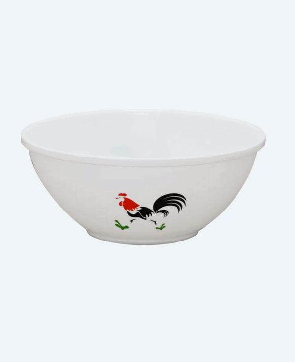 Mangkok Plastik Bulat Basic Home BMW-5 Mangkok 24 cm 2850 ml Rooster, Ukuran Ø 245 x H 105 mm | Raja Plastik Indonesia