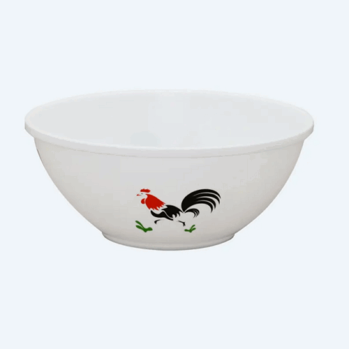 Mangkok Plastik Bulat Basic Home BMW-4 Mangkok 18 cm 1100 ml Rooster, Ukuran Ø 180 x H 75 mm | Raja Plastik Indonesia