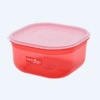 Mangkok Plastik Kotak Tutup Basic Home BBC-5 Melita Food Case 2 Liter, Ukuran 195 x 195 x 95 mm | Raja Plastik Indonesia