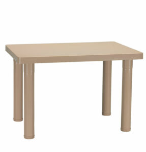 Meja Plastik Tamu & Coffee Shop Lion Star MF-2 Bevi Table, Ukuran 746 x 516 x H 495 mm | Raja Plastik Indonesia