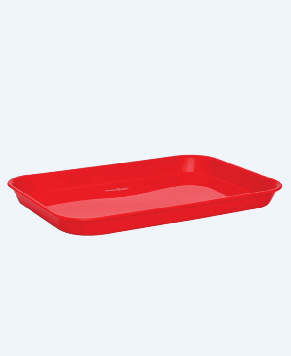 Nampan Plastik Persegi Panjang Basic Home BTT-4 Serving Tray No 25, Ukuran 407 x 265 x 31 mm | Raja Plastik Indonesia