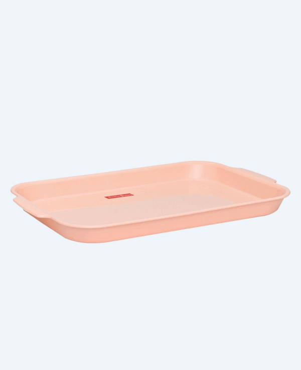 Nampan Plastik Persegi Panjang Basic Home BTT-4 Serving Tray No 25, Ukuran 407 x 265 x 31 mm | Raja Plastik Indonesia