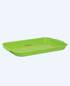 Nampan Plastik Persegi Panjang Basic Home BTT-4 Serving Tray No 25, Ukuran 407 x 265 x 31 mm | Raja Plastik Indonesia