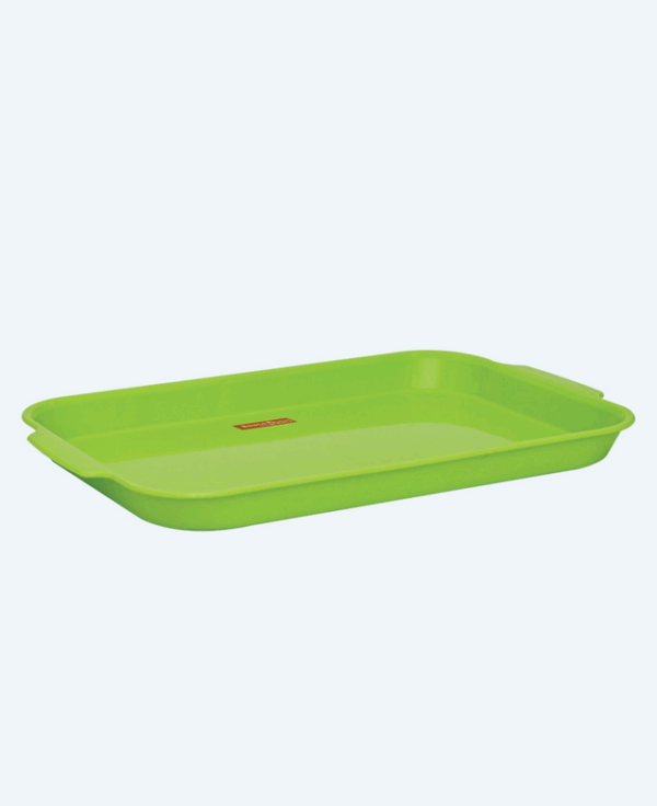 Nampan Plastik Persegi Panjang Basic Home BTT-4 Serving Tray No 25, Ukuran 407 x 265 x 31 mm | Raja Plastik Indonesia