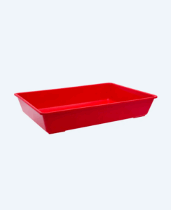 Nampan Plastik Tempat Saji Basic Home T-47 Nampan No 50, Ukuran 480 x 345 x H 85 mm | Raja Plastik Indonesia