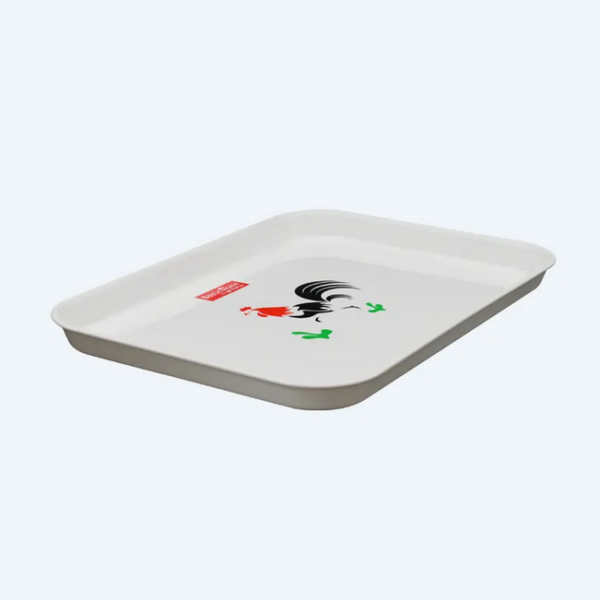 Nampan Plastik Tempat Saji Basic Home T-48 Nampan No 30 Rooster, Ukuran 445 x 315 x 30 mm | Raja Plastik Indonesia
