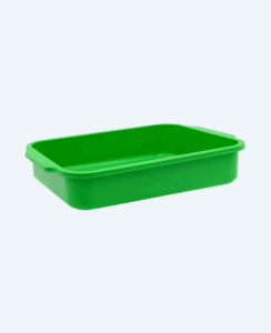Nampan Plastik Tempat Saji Basic Home T-49 Nampan No 10, Ukuran 350 x 240 x H 70 mm | Raja Plastik Indonesia
