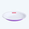 Piring Plastik Bulat Basic Home BPR-1 Moon Plate, Ukuran Ø 238 x H 35 ml | Raja Plastik Indonesia