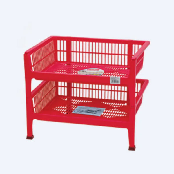 Rak Bumbu Dapur 2 Susun Basic Home BAA-3 Kayu Manis Rack Dapur SS-2 (1) Rak Bumbu Dapur 2 Susun Basic Home BAA-3 Kayu Manis Rack Dapur SS-2, Ukuran 365 x 285 x H 295 mm | Raja Plastik Indonesia