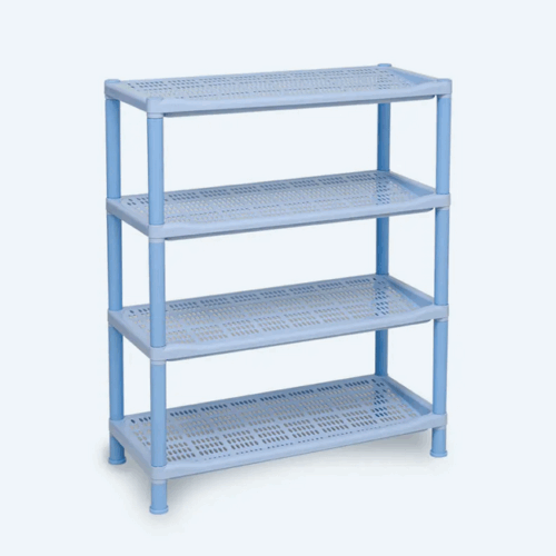 Rak Sepatu Plastik 4 Susun Basic Home BAA-11 Lexa Shoes Rack SS-4 (4) Rak Sepatu Plastik 4 Susun Basic Home BAA-11 Lexa Shoes Rack SS-4, Ukuran 650 x 290 x 810 mm | Raja Plastik Indonesia