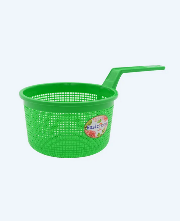 Saringan Masak Dapur Plastik Basic Home BW-50 Handy Strainer 15 cm, Ukuran 300 x 165 x H 120 mm | Raja Plastik Indonesia