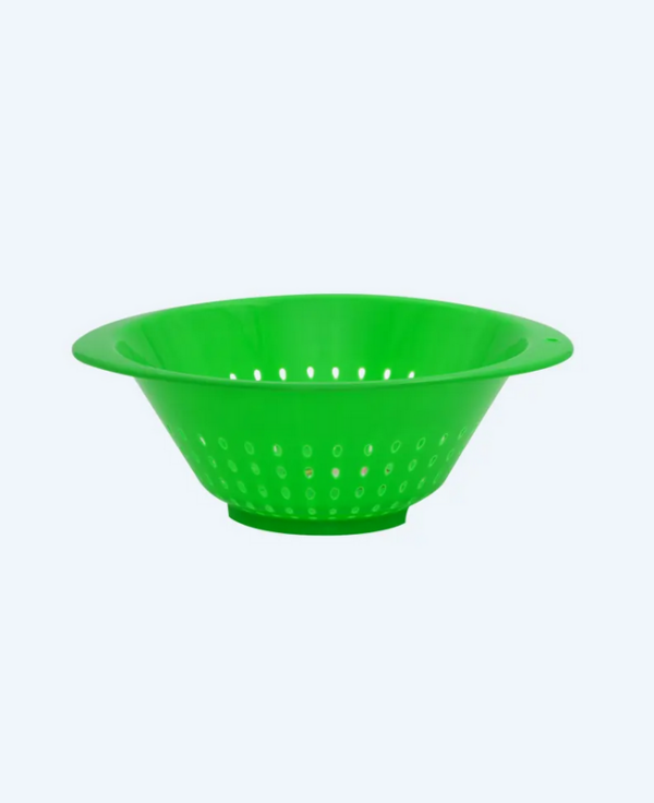 Saringan Masak Dapur Plastik Basic Home BW-56 Mini Bowl Strainer 24 cm, Ukuran Ø 245 x H 83 mm | Raja Plastik Indonesia