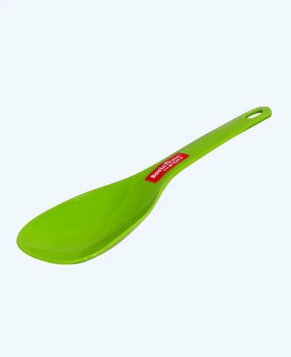 Sendok Plastik Makan Basic Home Tipe BSS-1 Sendok Saji (2) Sendok Plastik Makan Basic Home Tipe BSS-1 Sendok Saji Ukuran 225 X 78 x H 20 mm | Raja Plastik Indonesia
