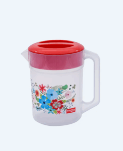 Teko Air Minum Plastik Bening Basic Home BKK-3 Tekko Jug 1.6 Ltr, Ukuran 185 x 133 x H 185 mm | Raja Plastik Indonesia