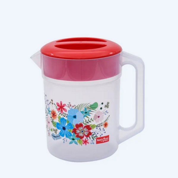 Teko Air Minum Plastik Bening Basic Home BKK-3 Tekko Jug 1.6 Ltr (1) Teko Air Minum Plastik Bening Basic Home BKK-3 Tekko Jug 1.6 Ltr, Ukuran 185 x 133 x H 185 mm | Raja Plastik Indonesia