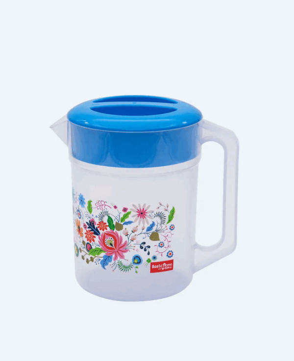 Teko Air Minum Plastik Bening Basic Home BKK-3 Tekko Jug 1.6 Ltr, Ukuran 185 x 133 x H 185 mm | Raja Plastik Indonesia