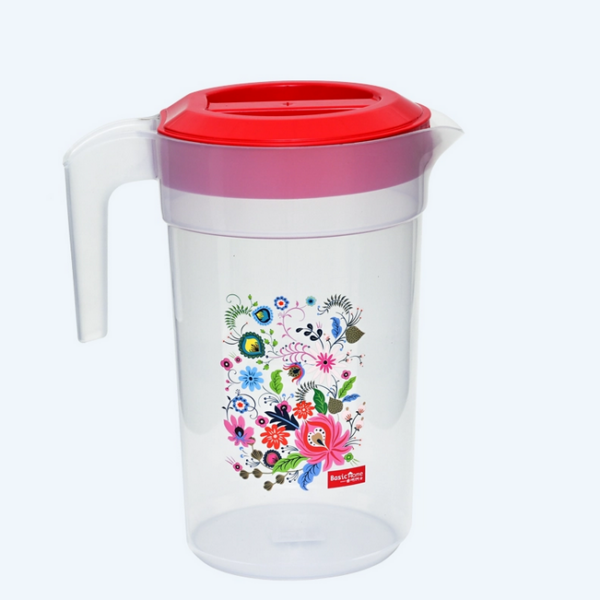 Teko Air Minum Plastik Bening Basic Home BKK-7 Tekko Jug 4.6 Ltr (1) Teko Air Minum Plastik Bening Basic Home BKK-7 Tekko Jug 4.6 Ltr, Ukuran 240 x 168 x 280 mm | Raja Plastik Indonesia