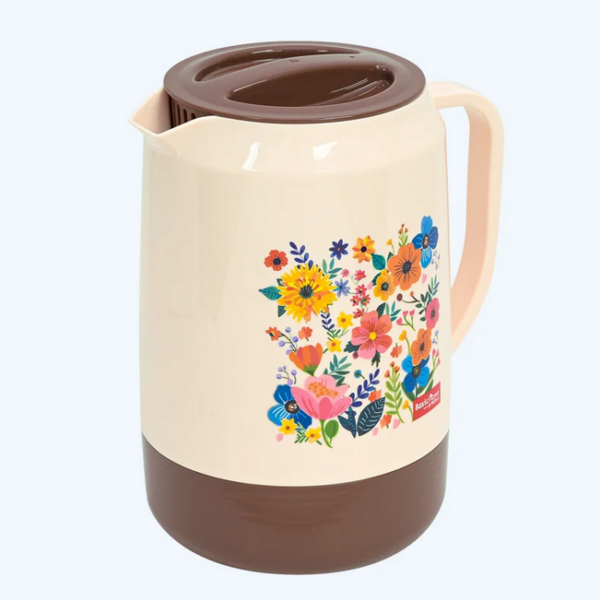 Teko Minum Panas Dingin Basic Home BKK-9 Mokka Thermo Jug 1.5 Ltr, Ukuran 195 x 150 x H 235 ml | Raja Plastik Indonesia