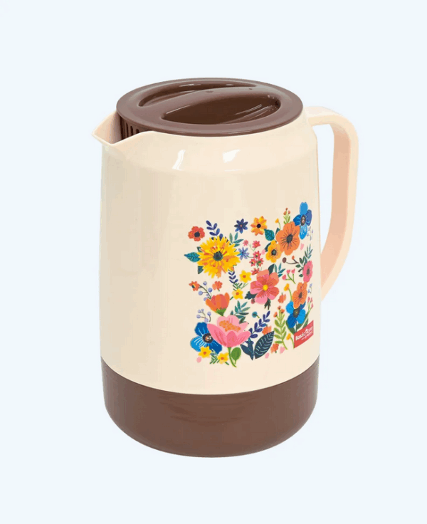 Teko Minum Panas Dingin Basic Home BKK-9 Mokka Thermo Jug 1.5 Ltr, Ukuran 195 x 150 x H 235 ml | Raja Plastik Indonesia