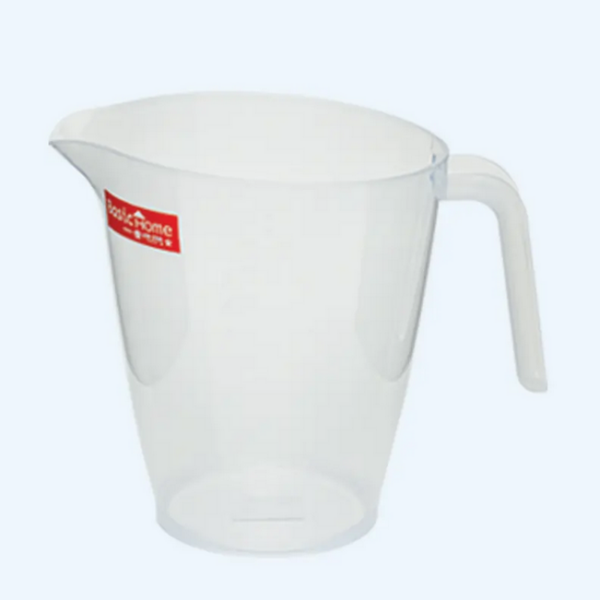 Teko Takar Plastik Transparan Basic Home BGL-3 Milli Measuring Cup 2 Liter Teko Takar Plastik Transparan Basic Home BGL-3 Milli Measuring Cup 2 Liter, Ukuran Ø 220 x H 185 mm | Raja Plastik Indonesia