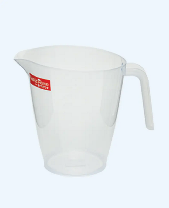 Teko Takar Plastik Transparan Basic Home BGL-3 Milli Measuring Cup 2 Liter, Ukuran Ø 220 x H 185 mm | Raja Plastik Indonesia