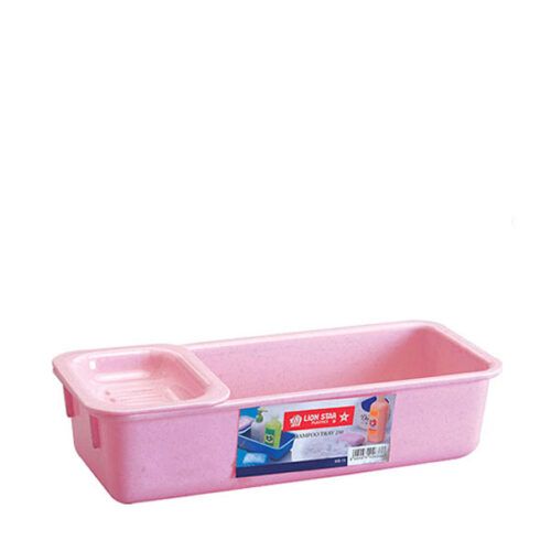 Tempat Sabun & Shampo Kamar Mandi Lion Star MB-13 Shampoo Tray 230, Ukuran 295 x 127 x H 75 mm | Raja Plastik Indonesia