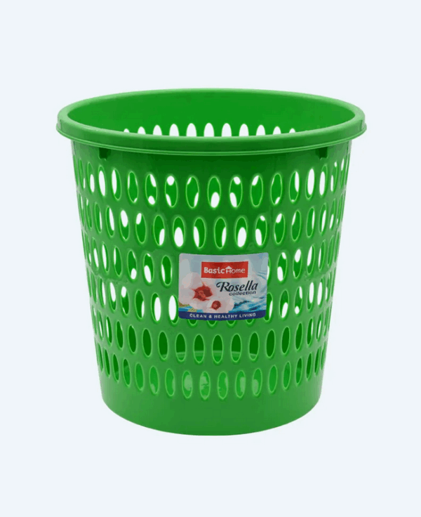 Tempat Sampah Plastik 10 Liter Basic Home BHC-2 Ovalia Bin 10 Ltr Ukuran Ø 270 x H 265 mm | Raja Plastik Indonesia