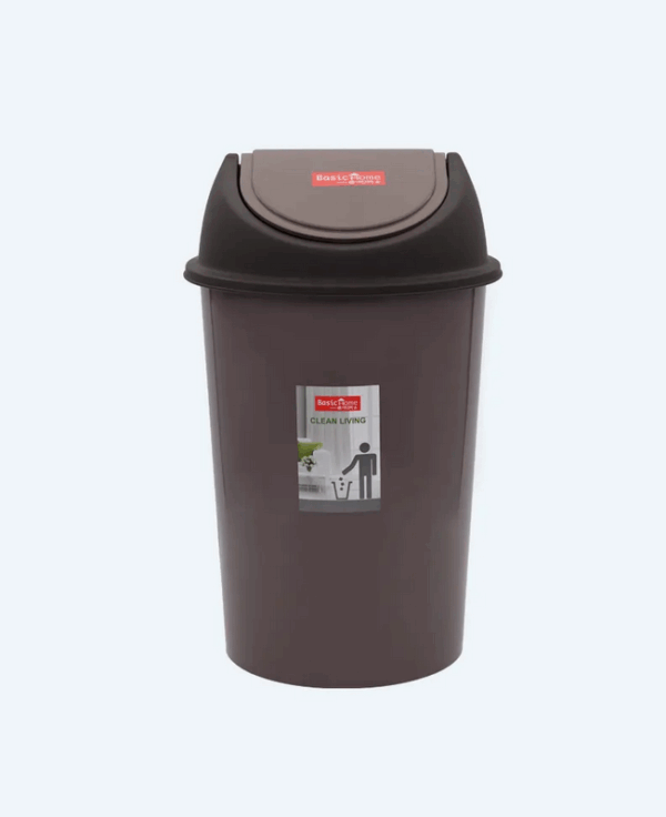 Tempat Sampah Plastik 15 Liter Basic Home BHC-1 Sonoma Round Bin, Ukuran Ø 285 x H 460 mm | Raja Plastik Indonesia