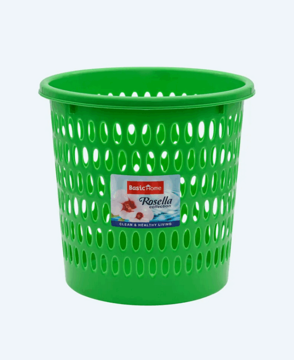Tempat Sampah Plastik 15 Liter Basic Home BHC-3 Ovalia Bin 15 Ltr, Ukuran Ø 310 x H 300 mm | Raja Plastik Indonesia