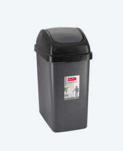 Tempat Sampah Plastik 15 Liter Basic Home C-73 Tempat Sampah Selena, Ukuran 320 x 210 x H 450 mm | Raja Plastik Indonesia