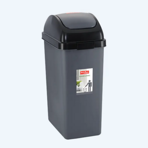 Tempat Sampah Plastik 20 Liter Basic Home C-74 Tempat Sampah Selena, Ukuran 320 x 210 x 510 mm | Raja Plastik Indonesia