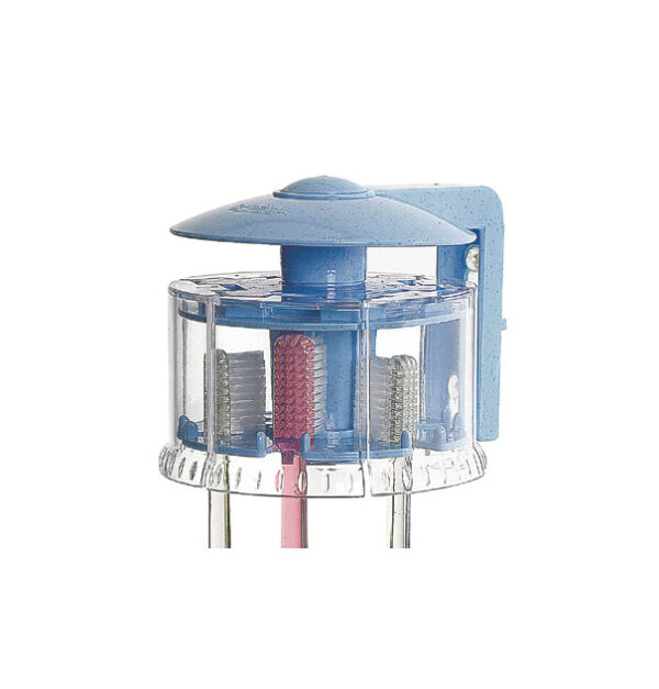 Tempat Sikat Gigi Plastik Putar Lion Star TB-3 Rotary Tooth Brush Holder, Ukuran 124 x 96 x H 90 mm | Raja Plastik Indonesia