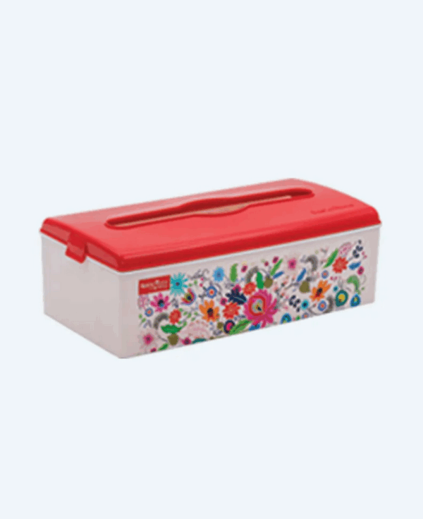 Tempat Tisu / Tissue Plastik Basic Home BTR-1 Sofila Tissue Dispenser (Large), Ukuran 240 x 125 x H 105 mm | Raja Plastik Indonesia