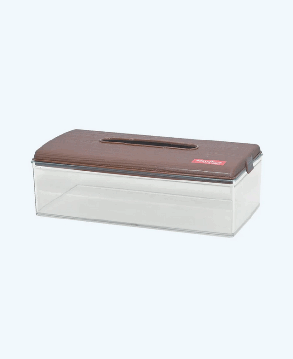 Tempat Tisu Tissue Plastik Basic Home BTR-3 Rosewood Tissue Dispenser (Small) (1) Tempat Tisu / Tissue Plastik Basic Home BTR-3 Rosewood Tissue Dispenser (Small) Ukuran 242 x125 x 80 mm | Raja Plastik Indonesia