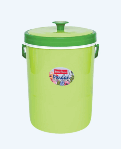 Termos Nasi / Es Plastik Basic Home BHI-2 Pandan Rice/Ice Bucket 17 Ukuran 280 x 295 x 395 mm | Raja Plastik Indonesia