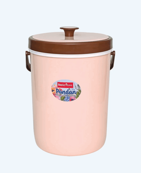 Termos Nasi / Es Plastik Basic Home BHI-2 Pandan Rice/Ice Bucket 17 Ukuran 280 x 295 x 395 mm | Raja Plastik Indonesia