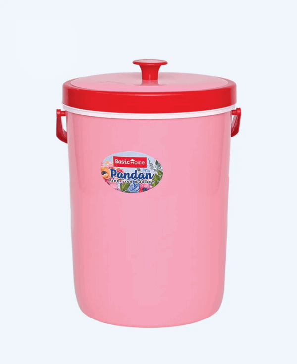 Termos Nasi / Es Plastik Basic Home BHI-4 Pandan Rice/Ice Bucket 30 Ukuran 365 x 390 x 505 mm | Raja Plastik Indonesia