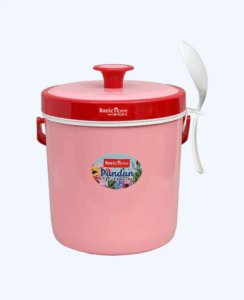 Termos Nasi / Es Plastik Basic Home BHI-5 Pandan Rice/Ice Bucket 6 Ukuran 250 x 230 x H 270 mm | Raja Plastik Indonesia