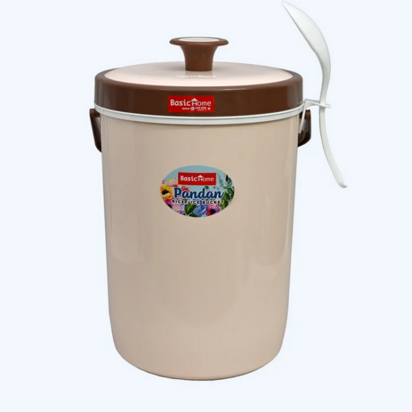 Termos Nasi / Es Plastik Basic Home BHI-6 Pandan Rice/Ice Bucket 8 Ukuran 250 x 230 x H 345 ml | Raja Plastik Indonesia