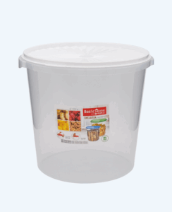 Toples Plastik Serbaguna 16 Liter Basic Home BSW-3 Delizia Sealware, Ukuran Ø 305 x H 285 mm | Raja Plastik Indonesia