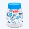 Toples Plastik Wadah Makanan Basic Home BPT-1 Gulali Jar 1250 ml, Ukuran Ø 120 x H 156 mm | Raja Plastik Indonesia