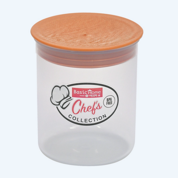 Toples Plastik Wadah Penyimpanan Makanan Basic Home BKS-2 Essens Pot 400 ml Walnut (1) Toples Plastik Wadah Penyimpanan Makanan Basic Home BKS-2 Essens Pot 400 ml Walnut Ukuran Ø 89 H 103 mm | Raja Plastik Indonesia