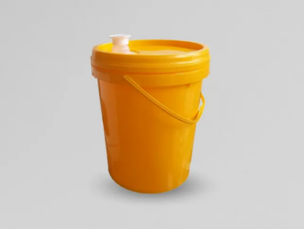 Ember Cat 20 Liter Plastik Bioplast Pail PP U 20 LT Pull Up, Warna Biru, Kuning, Hitam | Raja Plastik Indonesia