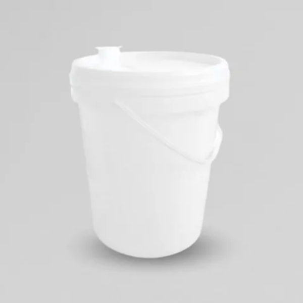 Ember Cat 20 Liter Plastik Putih Bioplast Pail PP U 20 LT PK Pull Up Raja Plastik Indonesia