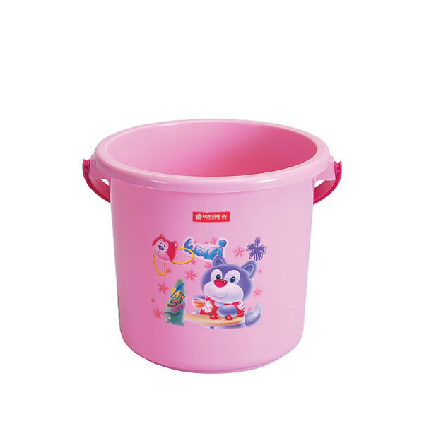 Ember Plastik Kecil Lion Star E-5 Elegant Pail 3 Gallons, Ukuran Ø 305 x H 265 mm | Raja Plastik Indonesia
