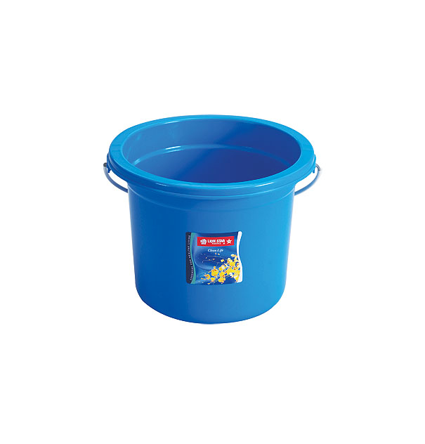 Ember Plastik Kecil Lion Star PL-11 Pail 1,5 Gallons, Ukuran Ø 235 x H 195 mm | Raja Plastik Indonesia